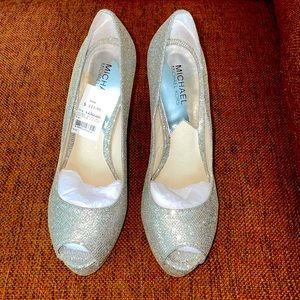 Michael Kors Silver Milan Platform